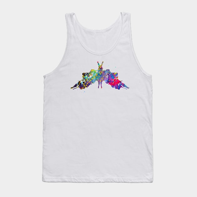 Rorschach inkblot test Tank Top by erzebeth